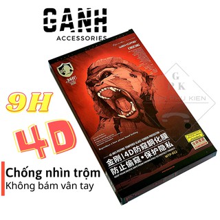 Miếng dán màn hình iPhone chống nhìn trộm, kính cường lực iPhone WK KINGKONG  dành cho Iphone 7Plus/8plus/Xs/11Pro Max
