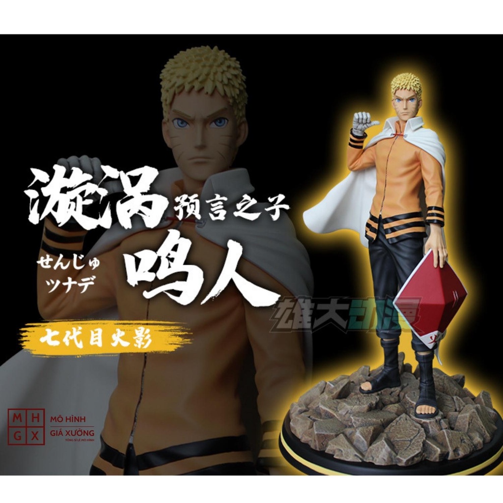 Mô hình Naruto thất đại Hokage làng lá siêu phẩm cao 28cm siêu đẹp , figure mô hình naruto , mô hình giá xưởng