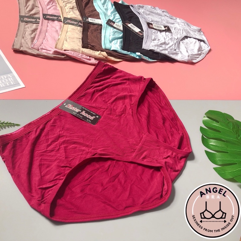 Quần lót nữ basic Sisterhood 5134, chip cotton Thái Lan nhập khẩu vải siêu nhẹ mềm mát