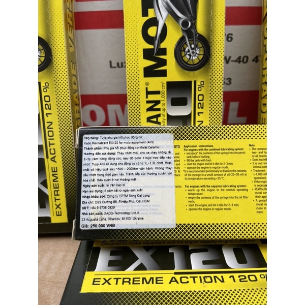 Sản phẩm hồi sinh động cơ Ex120