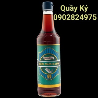 Nước mắm hạnh phúc 60 độ đạm 500ml