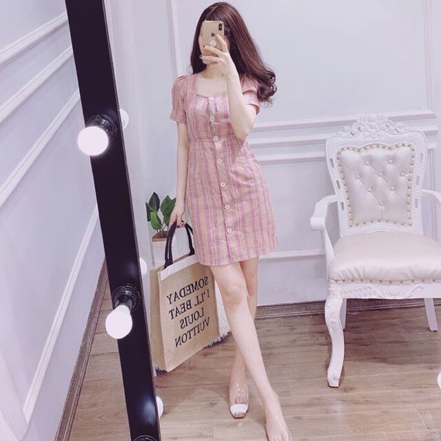 Đầm sơ mi sang chảnh {HOT 2020}  xả kho
