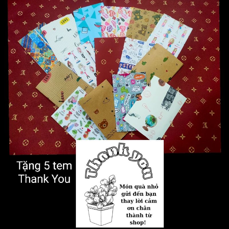 Túi giấy gói quà mini size