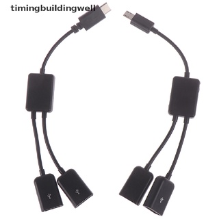 Bộ Chia Cổng Micro usb / type c Sang 2 Cổng otg
