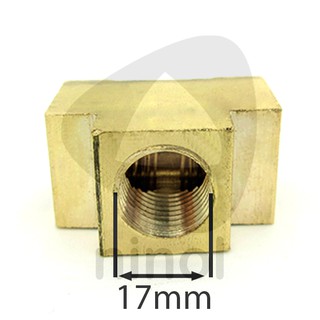 Nối thau 3 ngã ren trong | Fitting đồng thau khí nén – Chia nhánh, kín khí, bền bỉ