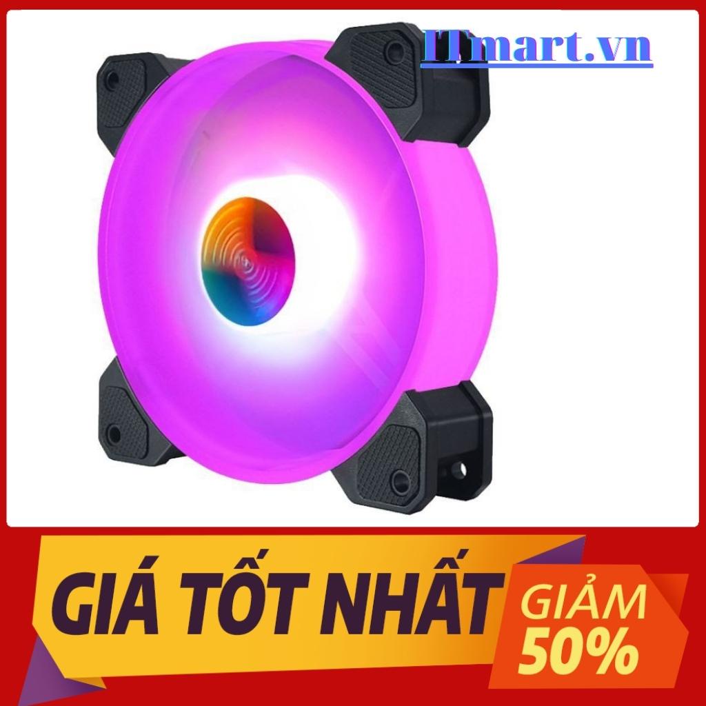 Quạt Tản Nhiệt, Fan Led RGB Coolmoon Y1 - Đồng Bộ Hub Coolmoon