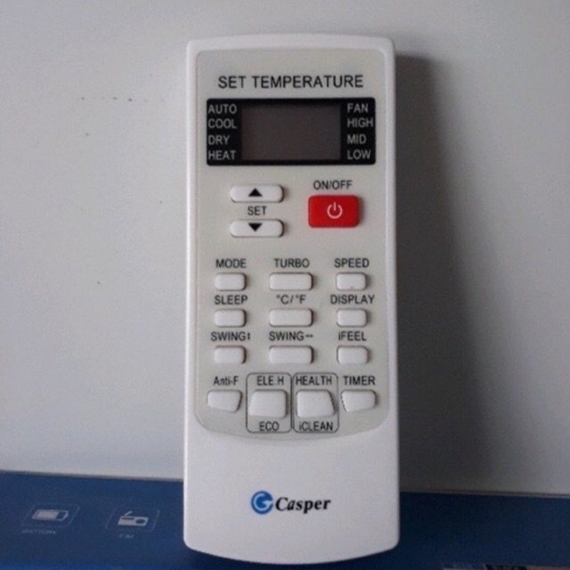 Điều khiển điều hoà CASPER dùng cả 1 và 2 chiều