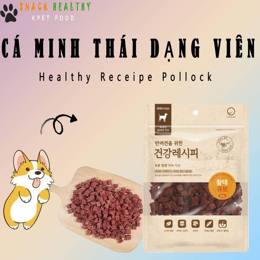 THỊT VIÊN GIÀU ĐẠM CHO CHÓ MÈO xuất xứ HÀN QUỐC 800gr
