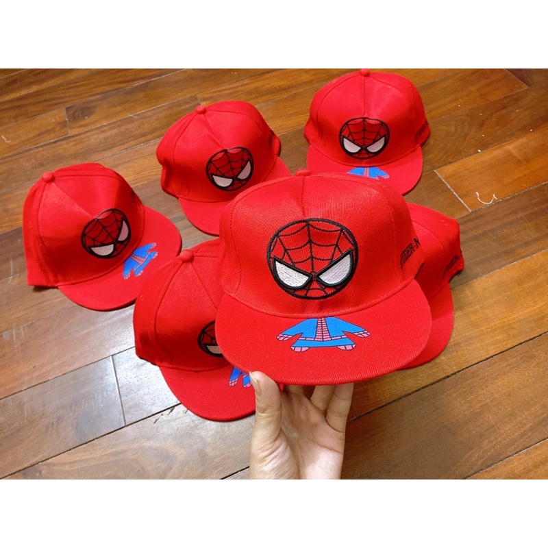 Mũ lưỡi trai Spiderman siêu anh hùng cho bé trai 2-6T