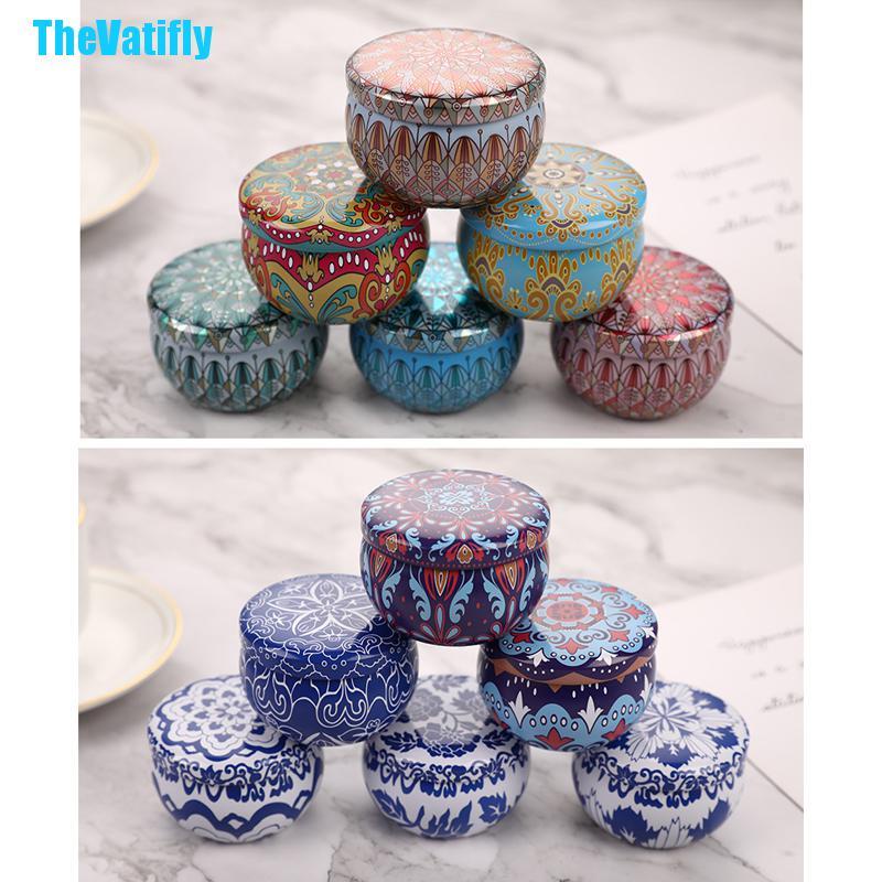 Bộ 6 Hộp Đựng Nến Diy Tiện Dụng