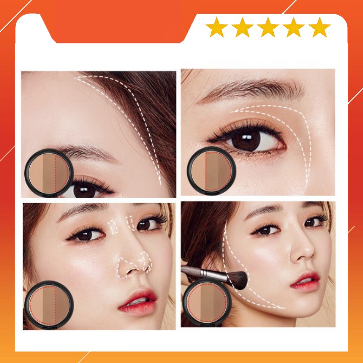 Phấn Tạo Khối 💕Freeship💕 Phấn Tạo Khối  3 Màu Macfee Tricolor Sculpting Powder MAC03, Hàng Chính Hãng Nội Địa Trung | BigBuy360 - bigbuy360.vn