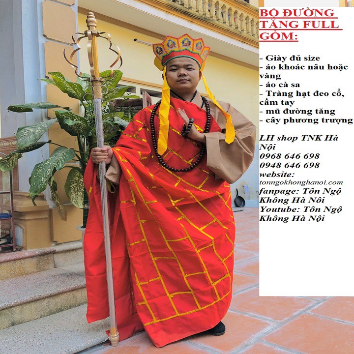 SHOP TÔN NGỘ KHÔNG HÀ NỘI - trang phục tây du ký- tôn ngộ không, bát giới, sa tăng, đường tăng, ngưu ma vương