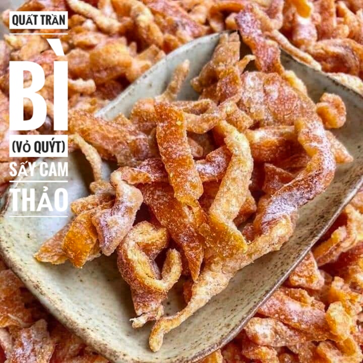 1 Kg Quất Trần Bì  Sấy Cam Thảo