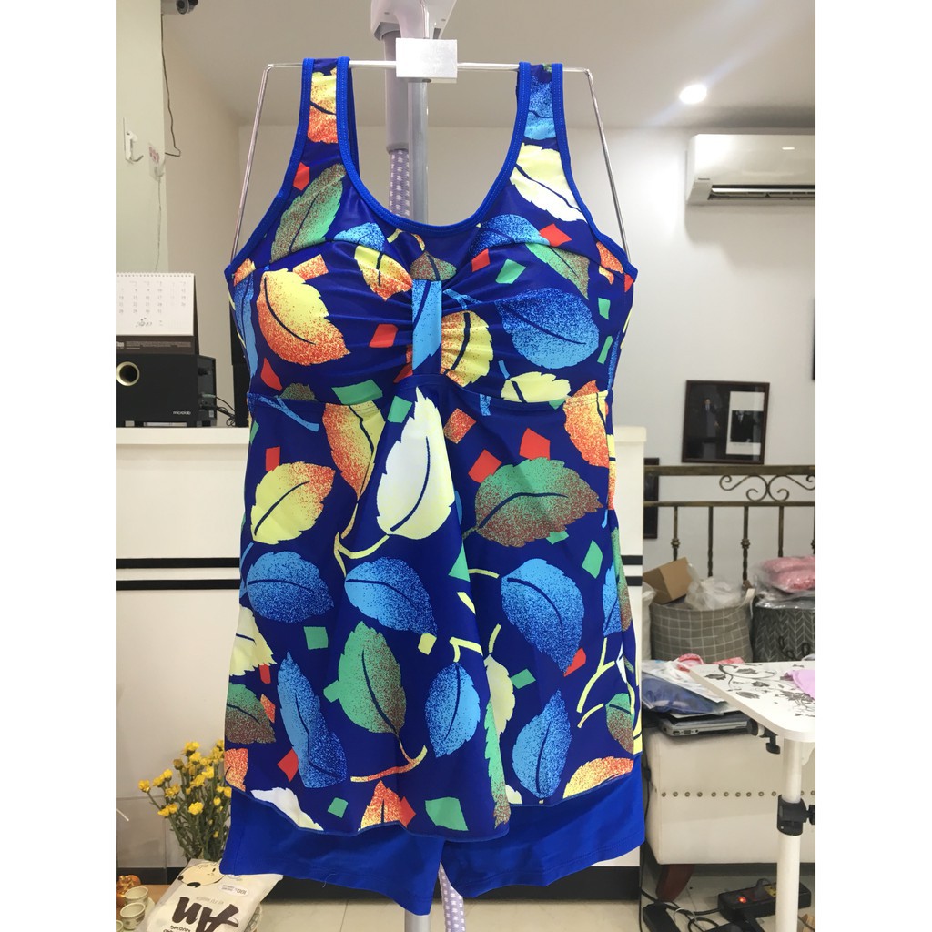 Bikini, đồ bơi cho mẹ, người lớn tuổi, trung niên, loại đẹp, mẫu kín đáo, dễ mặc, che bụng tốt, có size to  | KT001  ྇