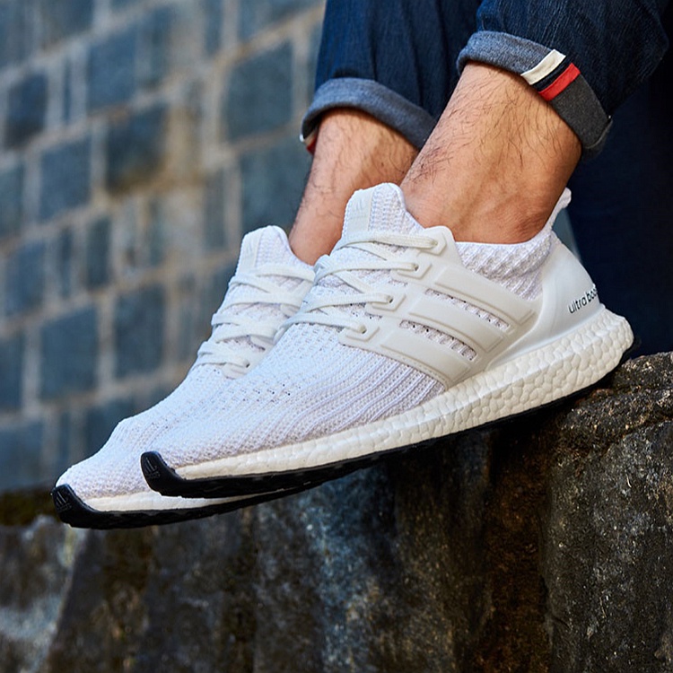 Giày Thể Thao Adidas Ultra Boost UB 3.0 4.0 BB6168 Màu Trắng Đen Phong Cách samurai