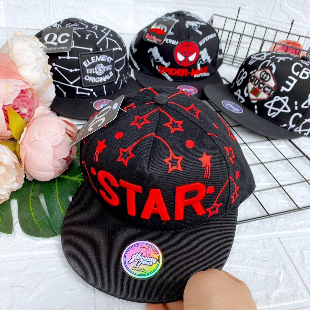 MŨ LƯỠI TRAI HIPHOP STAR CHO BÉ