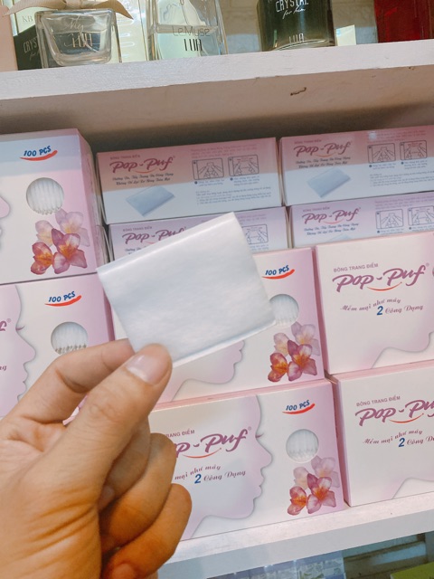 Bông Tẩy Trang POP PUF