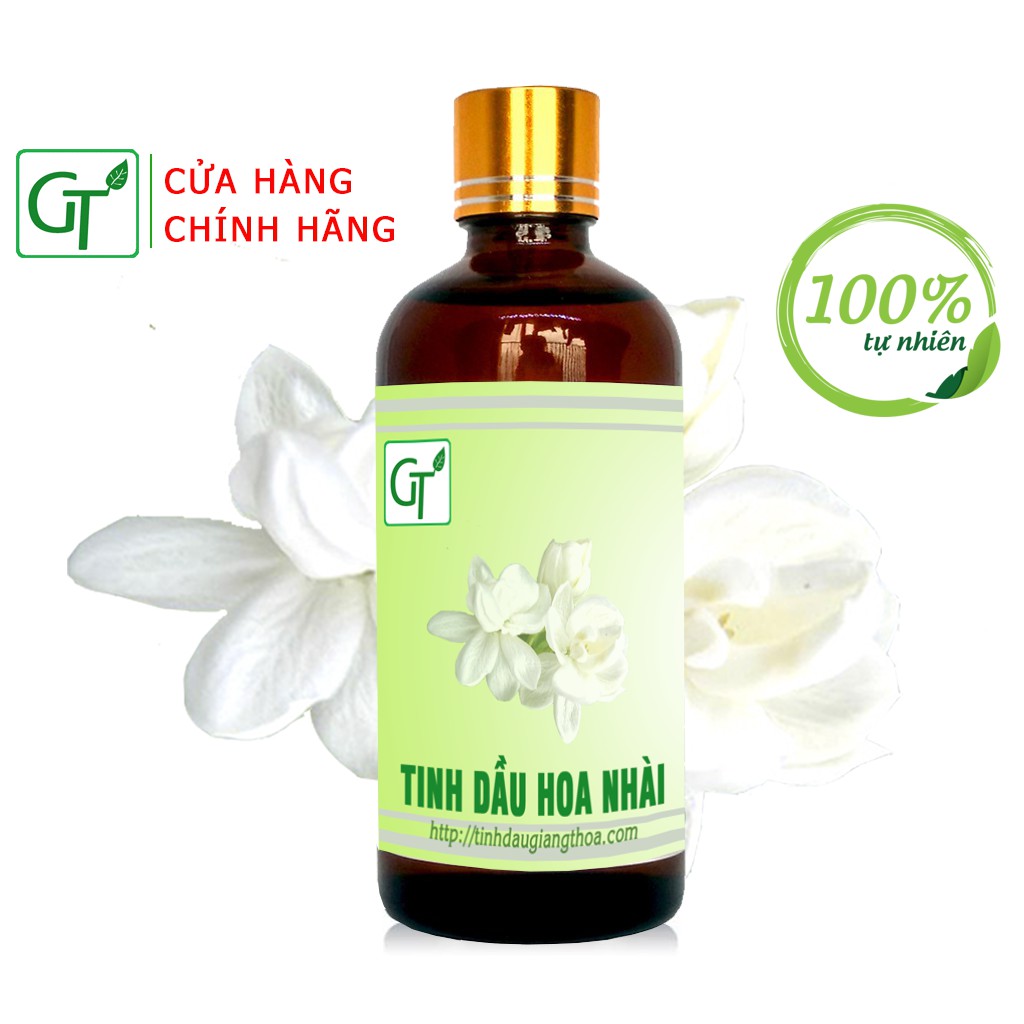 Tinh Dầu Hoa Nhài Nguyên Chất 100ml - Xông Hương, Treo Xe Ô Tô Giúp Khử Mùi, Hương Thơm Nhẹ Nhàng Dễ Chịu