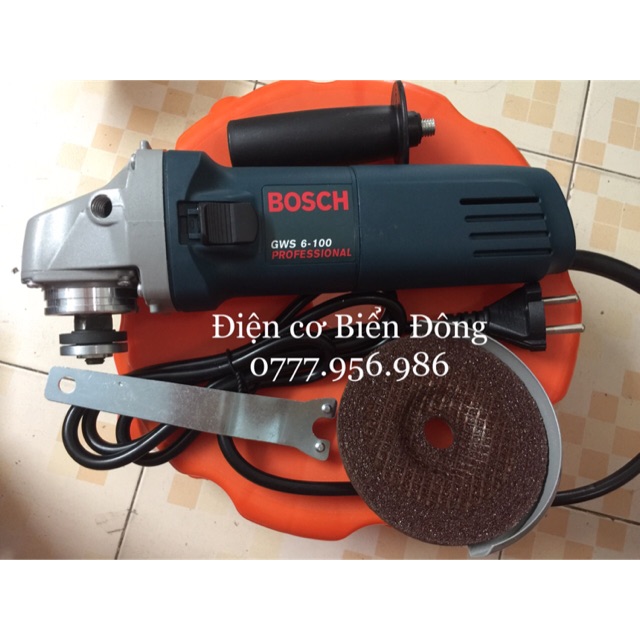 🌈 FREESHIP🌈 Tặng kèm đá mài 29k Máy mài BOSCH 6-100 loại 1 670Wchuyên dùng để mài cắt sắt, tường, gỗ, tôn