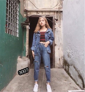 Baggy Jeans Rách