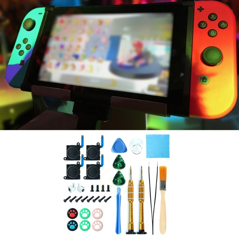 Bộ Dụng Cụ Sửa Chữa Toàn Diện Chuyên Nghiệp Bao Gồm Khăn Lau Cho Switch OLED