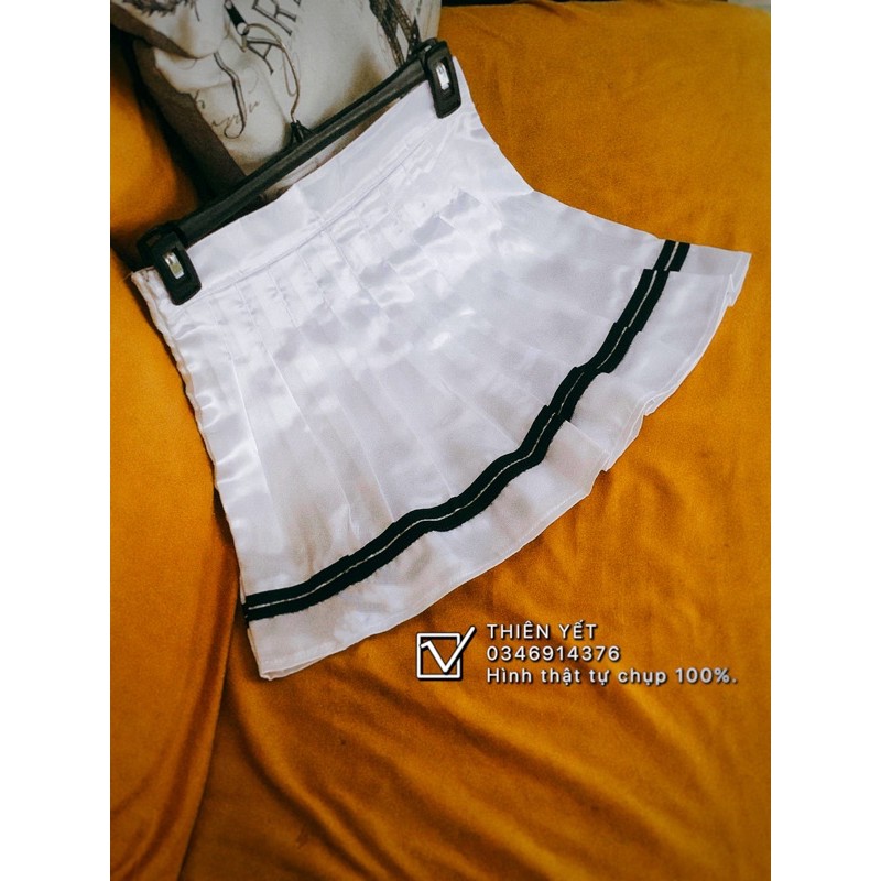 CHÂN VÁY TENNIS XẾP LY VIỀN ĐỦ MÀU CÓ QUẦN TRONG | BigBuy360 - bigbuy360.vn