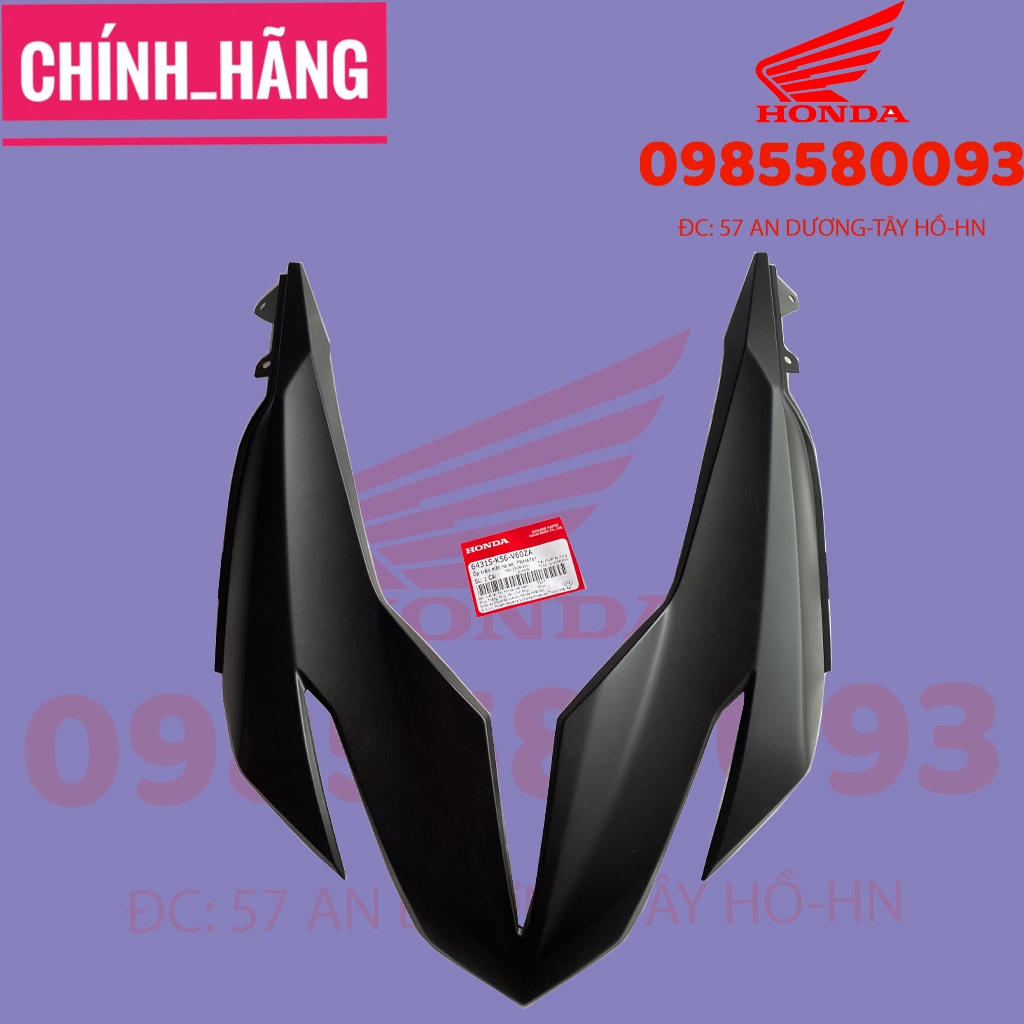 Dàn mũ áo winner X màu đen-nhám chính hãng