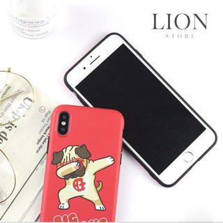 Ốp lưng chó Pug dễ thương cho iPhone 6/6s/6plus/6s plus/ 7/8