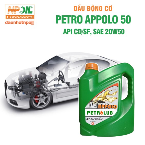 Dầu động cơ ô tô – PETRO APPOLO 50