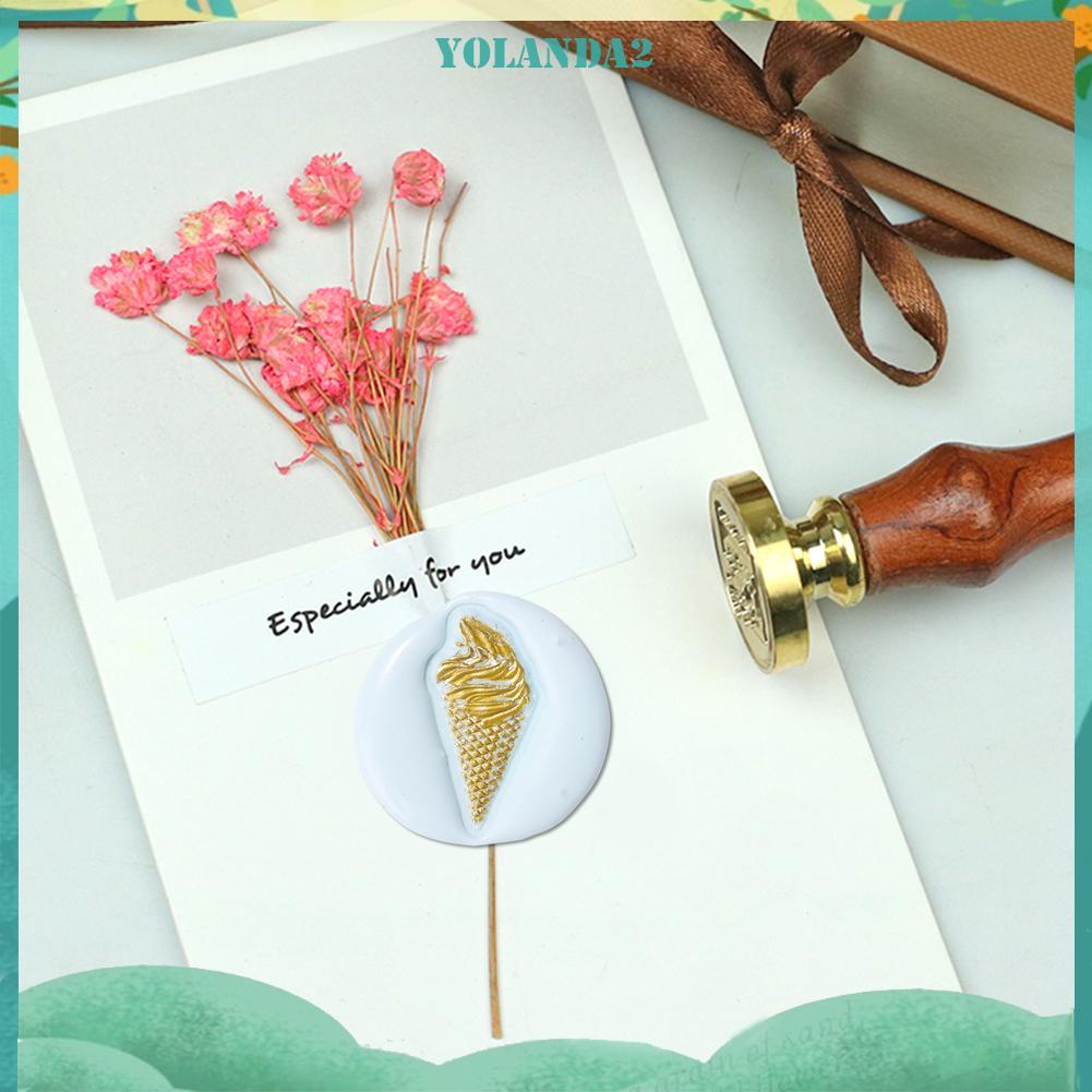 Đầu con dấu sáp niêm phong bằng đồng 3D DIY