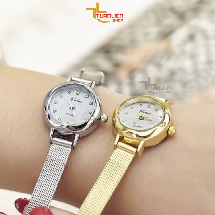 Đồng hồ nữ Yuhao hàng chính hãng mặt hình tròn, sang trọng cá tính