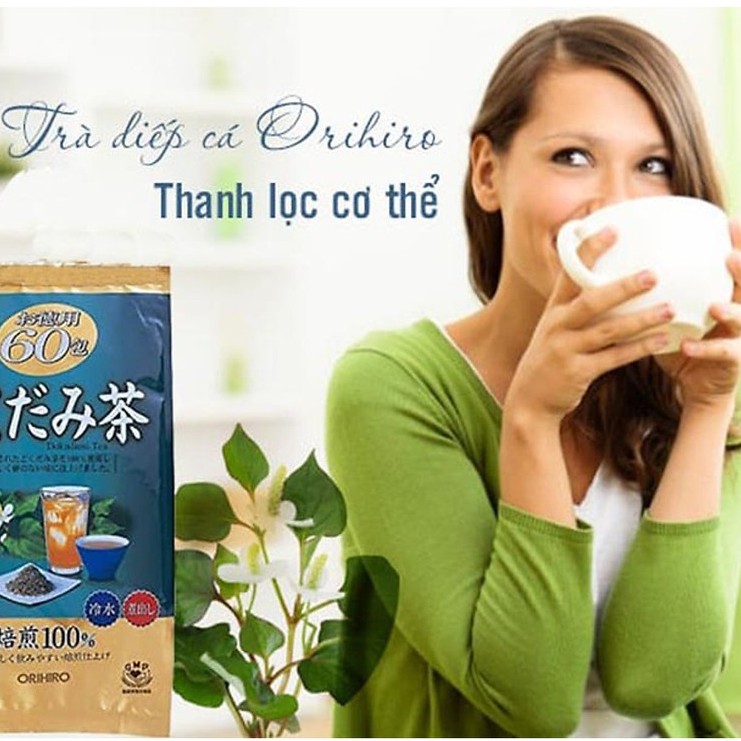 Trà Diếp Cá, Trà Ổi Giảm Cân Orihiro Nhật Thanh Lọc Detox Cơ Thể Mát Gan Thải Độc Giảm Cân Đẹp Da Tăng Tuổi Thọ