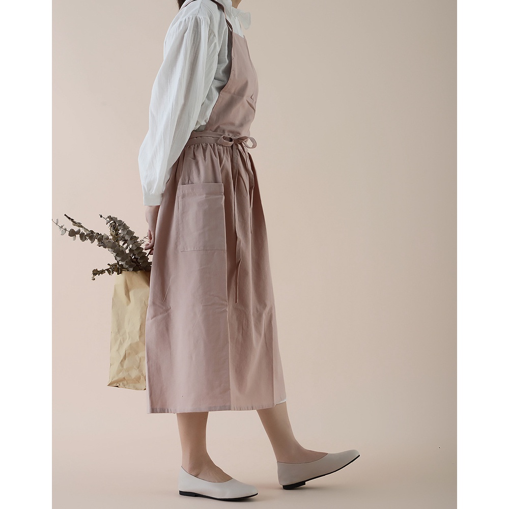 Tạp Dề Cotton Chống Thấm Nước Tiện Lợi Dành Cho Nhà Bếp