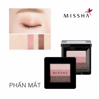 [ Thanh lý date ngắn] Phấn Mắt Missha The Style Triple Perfection Shadow Sale 50%