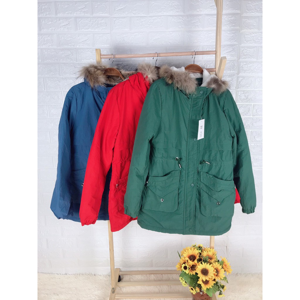 ÁO PARKA LÓT LÔNG