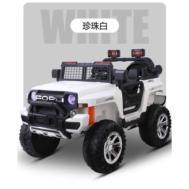 Ô tô điện trẻ em kiểu dáng Ford địa hình 9199