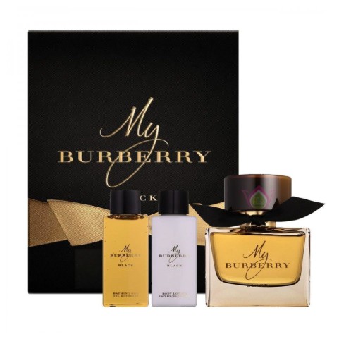 HOT [FreeShip] NUOC HOA CHINH HANG Nước Hoa Nữ My Burberry Black Gift Set 3PC