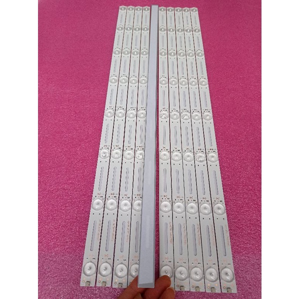 10 thanh led 8 bóng 3v độ cho tivi 32 inh