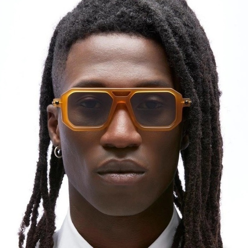 Kính Mát Gọng Vuông Phong Cách Retro Thời Trang Unisex