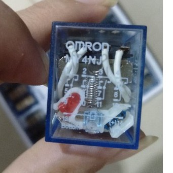 Rơ le trung gian 14 chân 220v omron MY4NJ loại tốt cuộn hút điện 220v