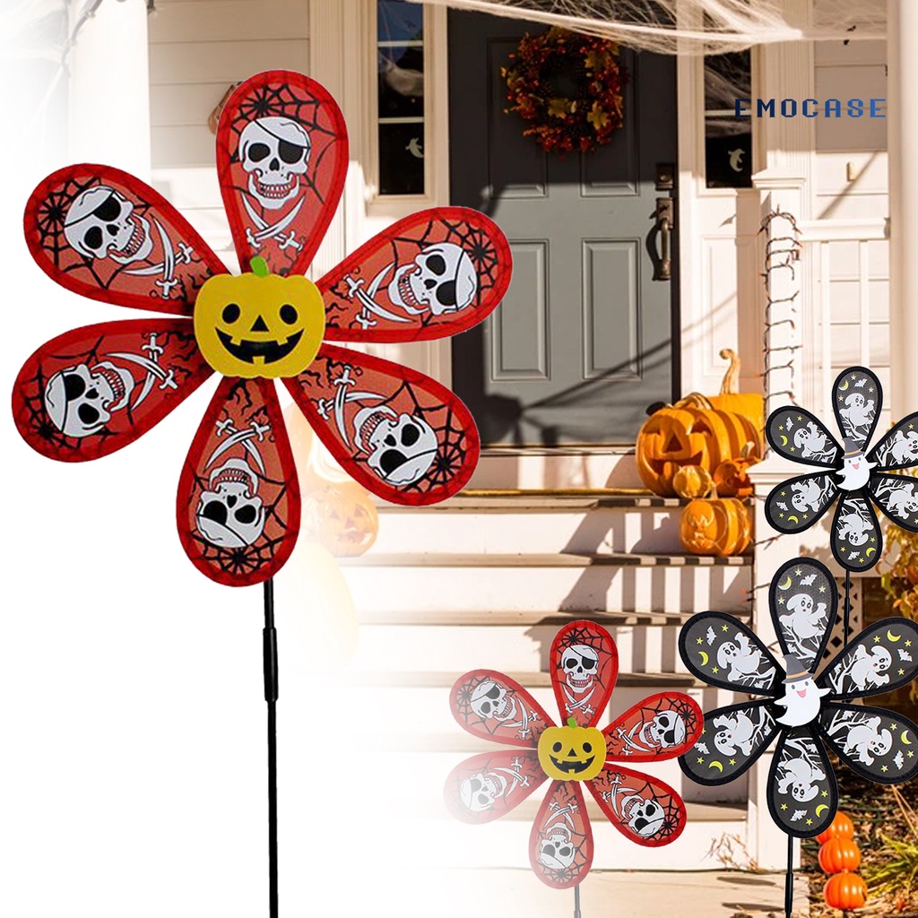 Ny- Bánh Xe Xoay Một Lớp Nhiều Màu Sắc Vui Nhộn Cho Bé Lễ Hội Halloween