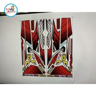 [SHIN DECAL] Tem xe jupiter RCmẫu JG đỏ đen