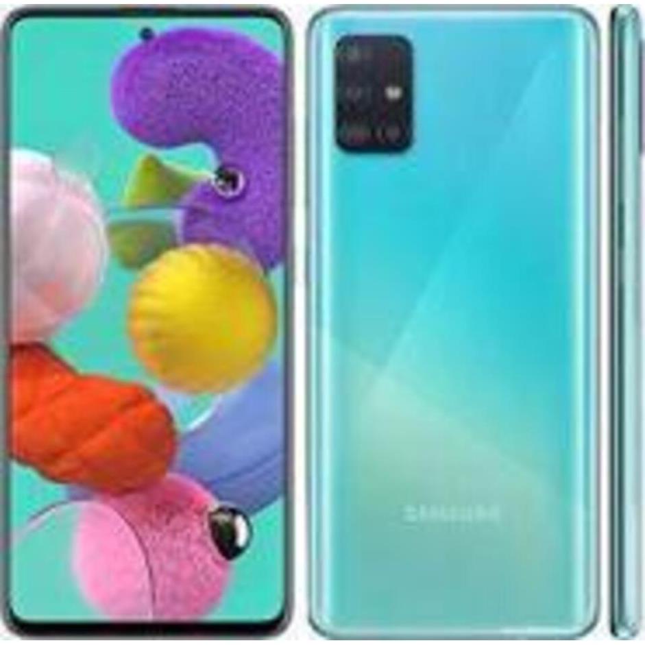 điện thoại Samsung Galaxy A51 2sim ram 6G rom 128G, màn hình 6.5'', Chiến Game nặng siêu chất