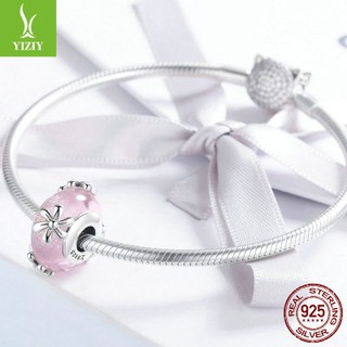 PAN Charm bạc s925 Hạt Dẹt b4 PA030