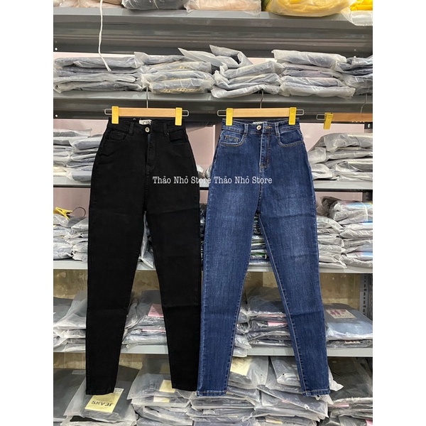 quần jean lưng siêu cao mạc chic (hình thật shop Thảo Nhỏ Store chụp ) | BigBuy360 - bigbuy360.vn