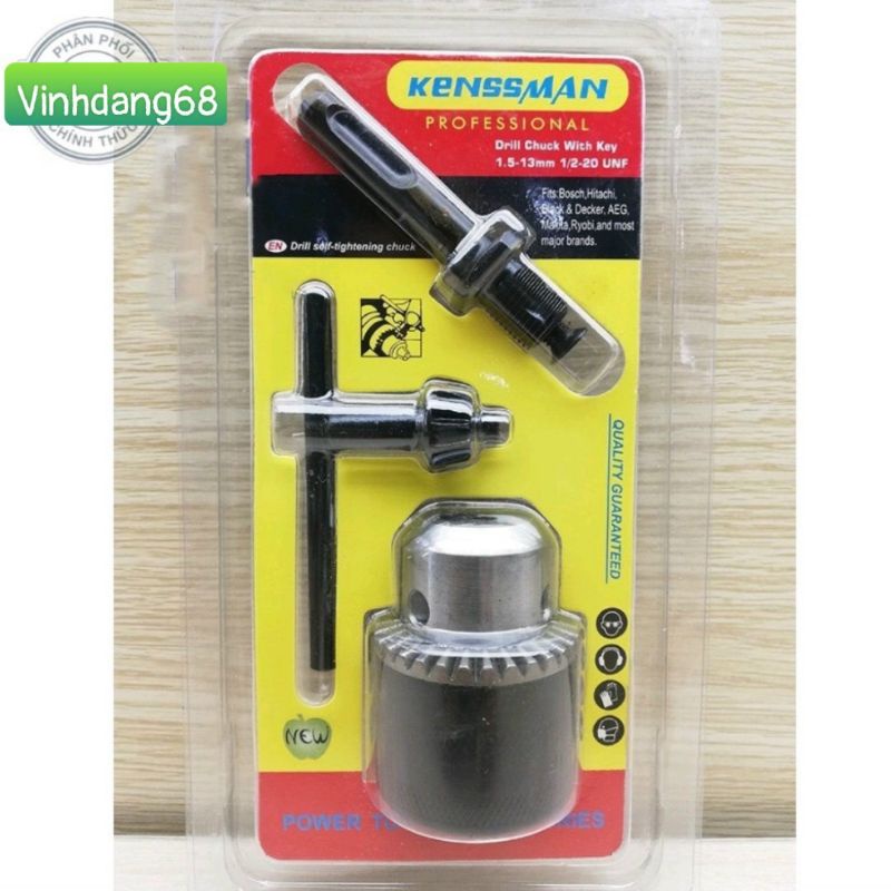 Đầu khoan 13mm có khúc nối