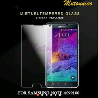 Bộ 2 kính cường lực cho Samsung Note 4 tặng ốp dẻo cao cấp