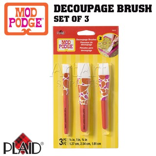 CỌ QUÉT KEO MOD PODGE - BỘ 3 CỌ DẸT
