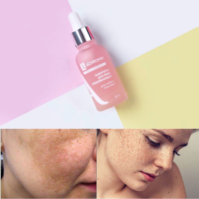 Serum Achromin trắng da, giảm nám tàn nhang