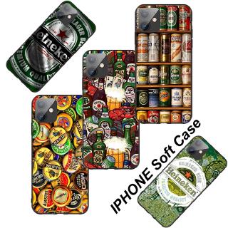 Ốp điện thoại in hình thương hiệu bia thích hợp cho iPhone 5 5s Se 6 6S 7 8 Plus Xr X Xs MAX